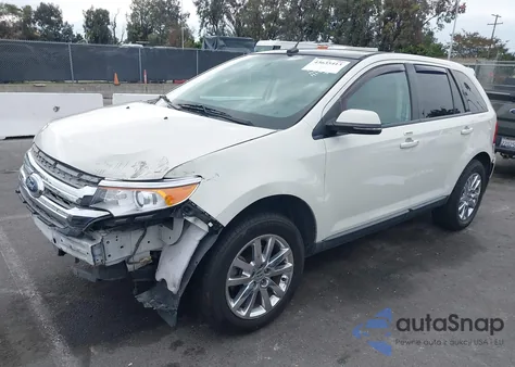 2013 Ford Edge Sel из США, поврежденный, VIN 2FMDK3JC2DBA10826